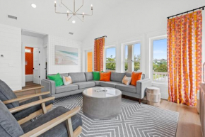 Tangerine in Oak Island, custom home with private heated pool
